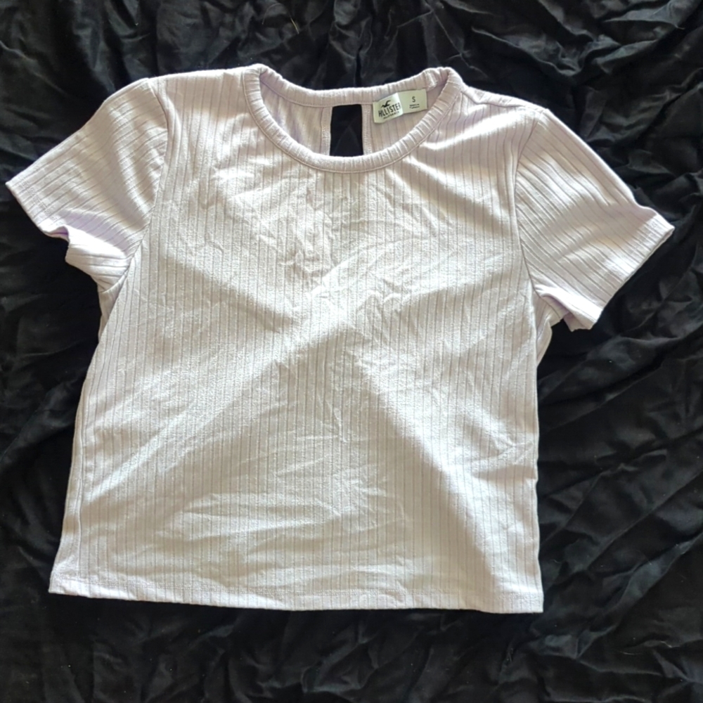 Hollister light purple top
